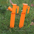 Adjustable LED Light Up Tent Pegs Stakes Camping Fishing Festivals Batteries Included